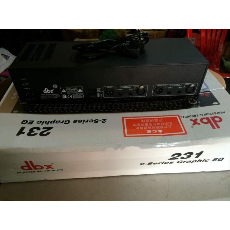 LỌC XÌ EQUALIZER DBX 231 HÀNG CAO CẤP