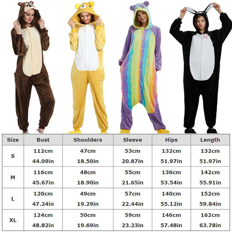 Bộ đồ ngủ hình thú dễ thương cho người lớn | BigBuy360 - bigbuy360.vn