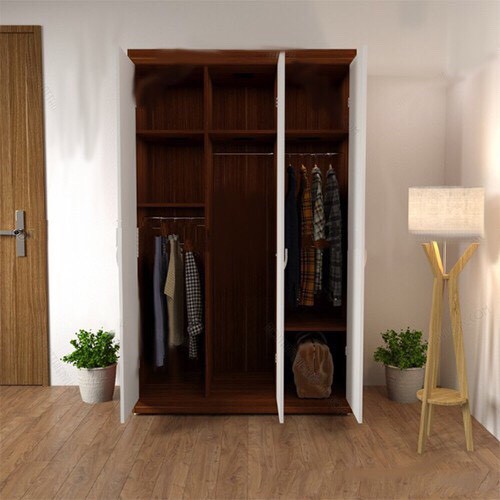 GIÁ XƯỞNG Tủ quần áo gỗ MDF phủ melamine cao cấp-tủ quần áo hiện đại TPHCM(1.600k/1m vuông)