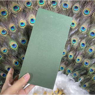 Xốp xanh cắm lông công - cắm hoa