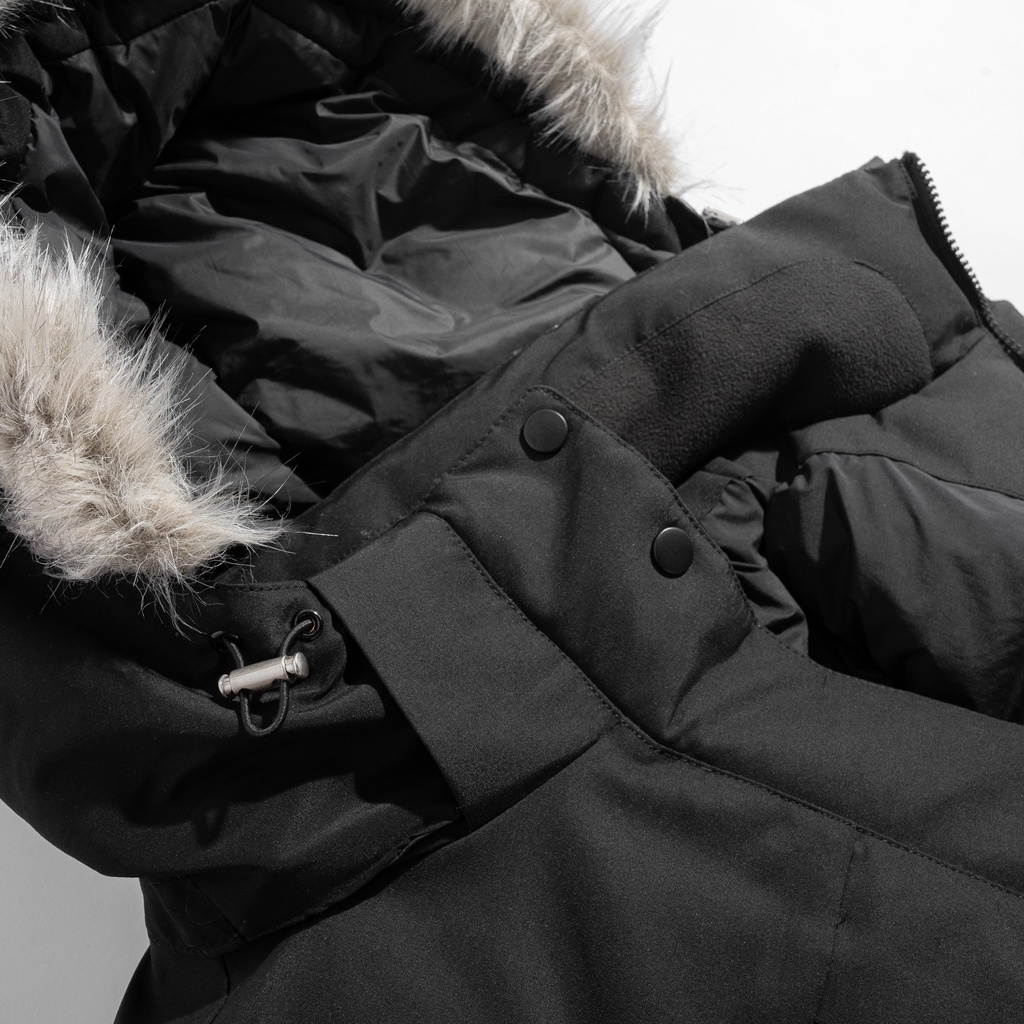 Aó khoác nam Parka Hazzy hàng dư xịn,mũ tháo được,chống gió chống nước