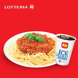 E Voucher Lotteria Snack   Spaghetti + Pepsi (S)