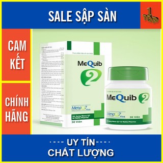 Mequib 2 tăng cường hấp thu canxi giúp tăng chiều cao trong tầm tay hộp 20 viên