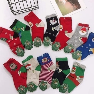 Set 10 Đôi Tất Noel Siêu Yêu Cho Bé (1 Đến 12 Tuổi)