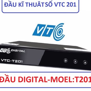 Đầu thu kỹ thuật số,đầu thu mặt đất VTC T201 - Thiết bị số HD VTC 201
