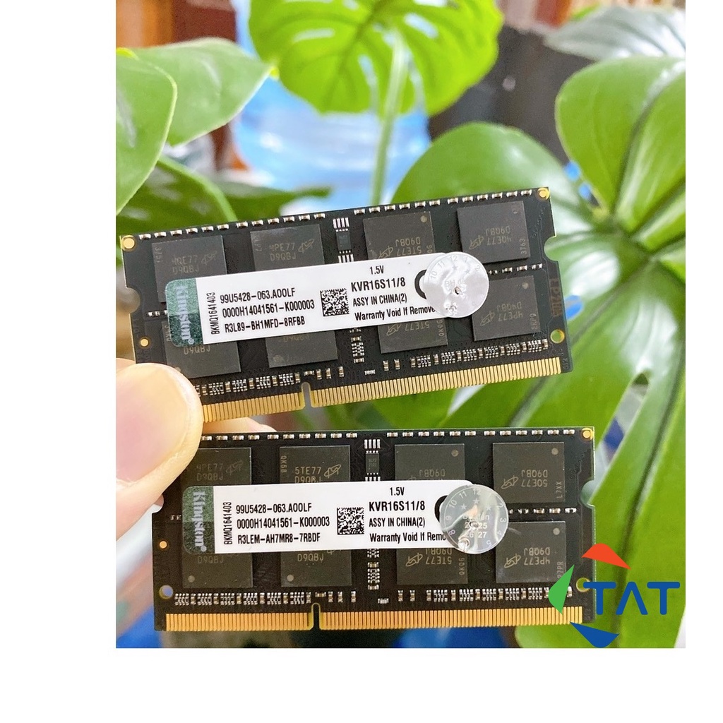 Ram Laptop Kingston 8GB DDR3 1600MHz 1.5V - Bảo hành 36 tháng