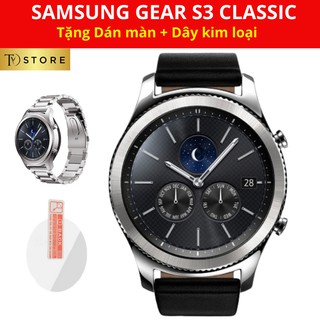 (SIÊU SALE + FREE SHIP + TẶNG DÁN CƯỜNG LỰC ) Đồng hồ thông minh Samsung Gear S3 Classic (video thật mở hộp)