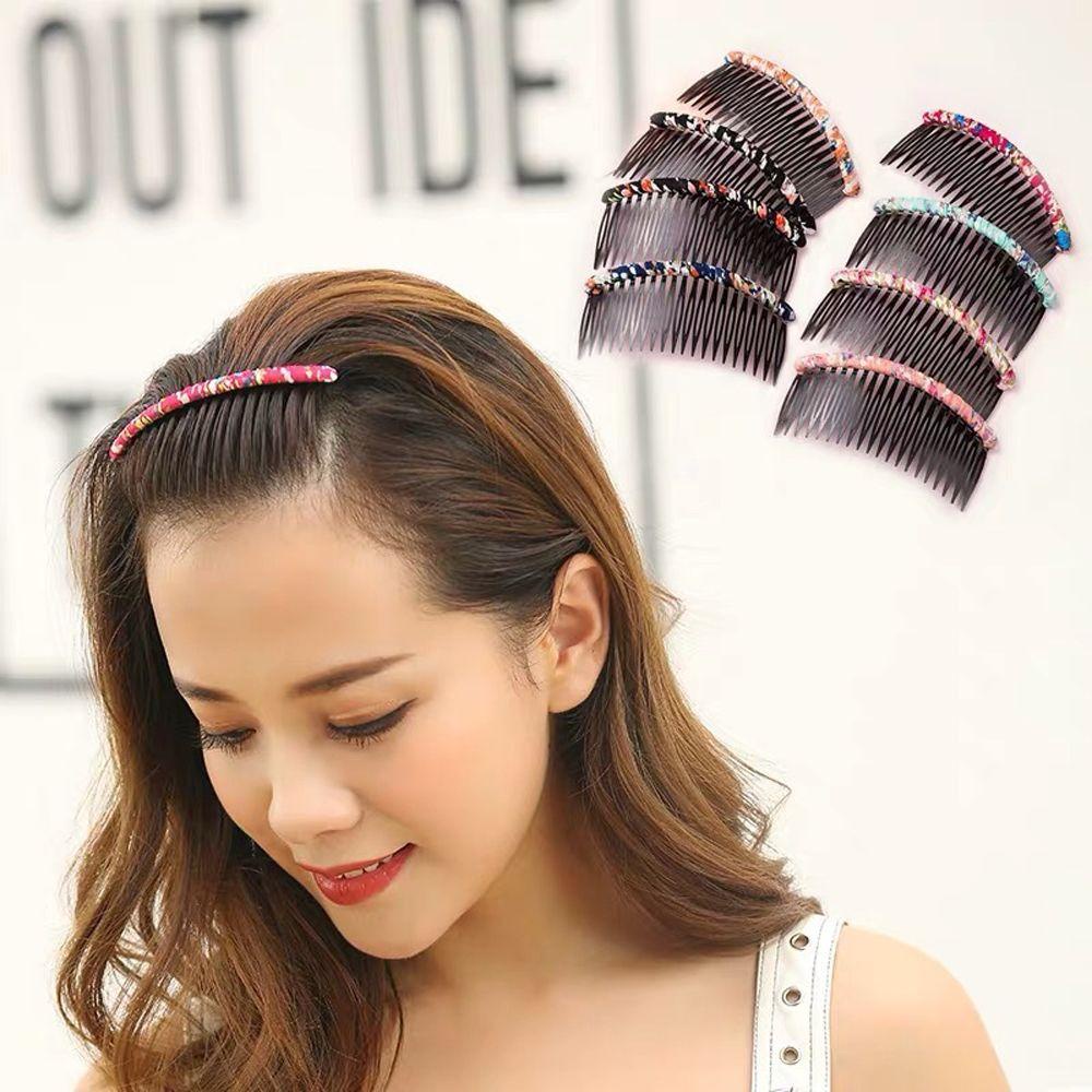 Lược Cài Tóc Lớn Bằng Nhựa Resin Phong Cách Hàn Quốc Đơn Giản