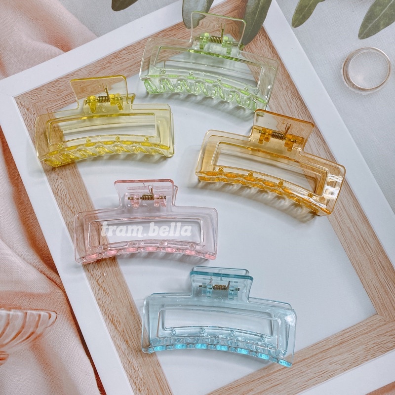 Kẹp càng cua vuông to, kẹp trong kiểu hàn quốc