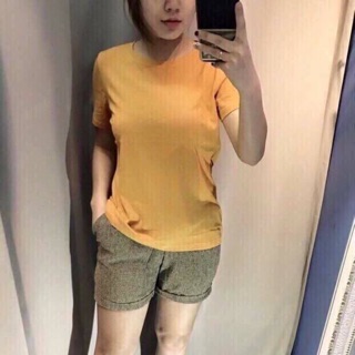 Bộ đồ nữ áo cotton quần thô uniqlo