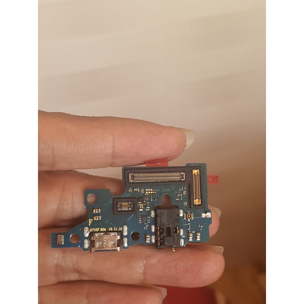 Cụm chân sạc samsung A71 A715F zin báo sạc nhanh và loại A