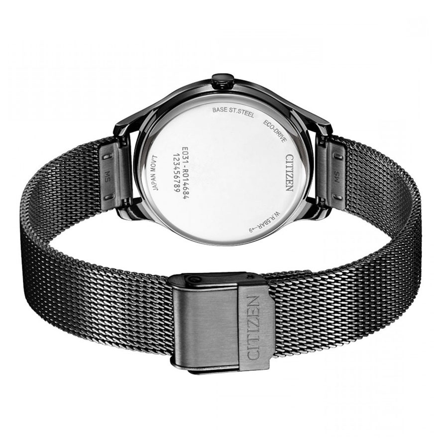 Đồng Hồ Nữ Citizen Dây Thép Không Gỉ EM0505-88L - Mặt Xanh