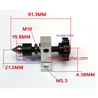 Chống tâm máy tiện mini kiểu 2
