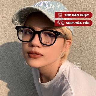 Gọng kính cận vuông Femi Brady chính hãng mắt kính cận nam nữ cao cấp