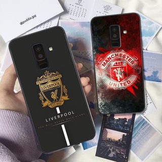 Ốp lưng kính cường lực Samsung A6 2018 / A6 Plus in hình Các CLB bóng đá siêu ngầu, cực sành điệu ⚽️