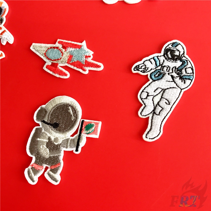 1 Huy Hiệu Ủi Áo Hình Phi Hành Gia Nasa - Explorer（☸ Space Explorer Patch ☸）（Space S-3）