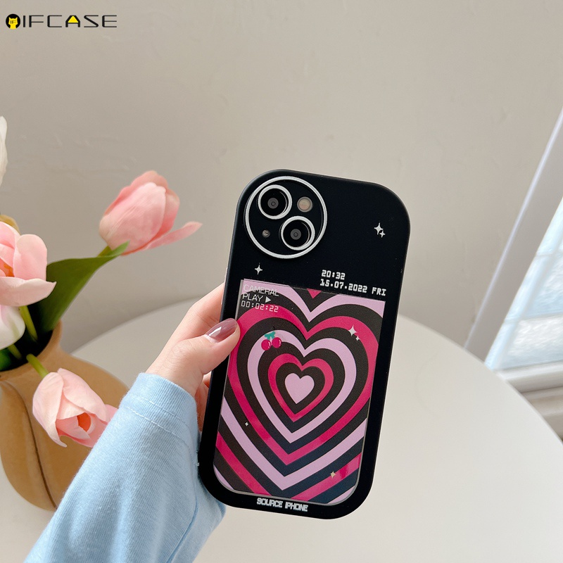 Ốp Điện Thoại Mềm Chống Sốc Họa Tiết Trái Cherry Đơn Giản Cho iPhone 13 12 11 Pro Max XS Max XR X