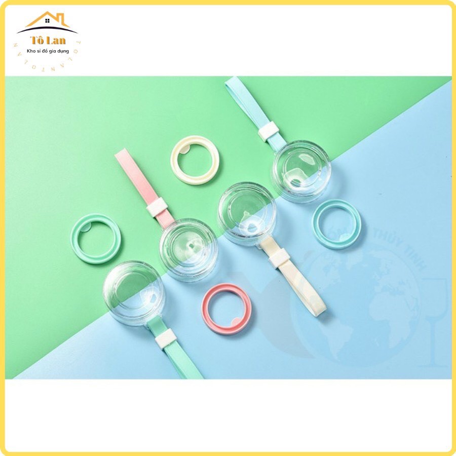 Bình Nước Thủy Tinh Dung Tích 450ml Hello Master / Bình Đựng Nước Có Dây Xách | BigBuy360 - bigbuy360.vn