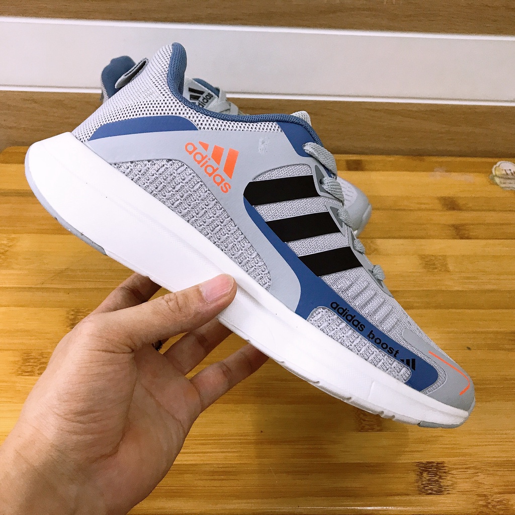 [Tặng hộp + Tất] Giày thể thao sneaker nam 𝑨 𝒅𝒊 𝒅𝒂𝒔 8681 Ghi đen, size từ 40 đến 44.    .