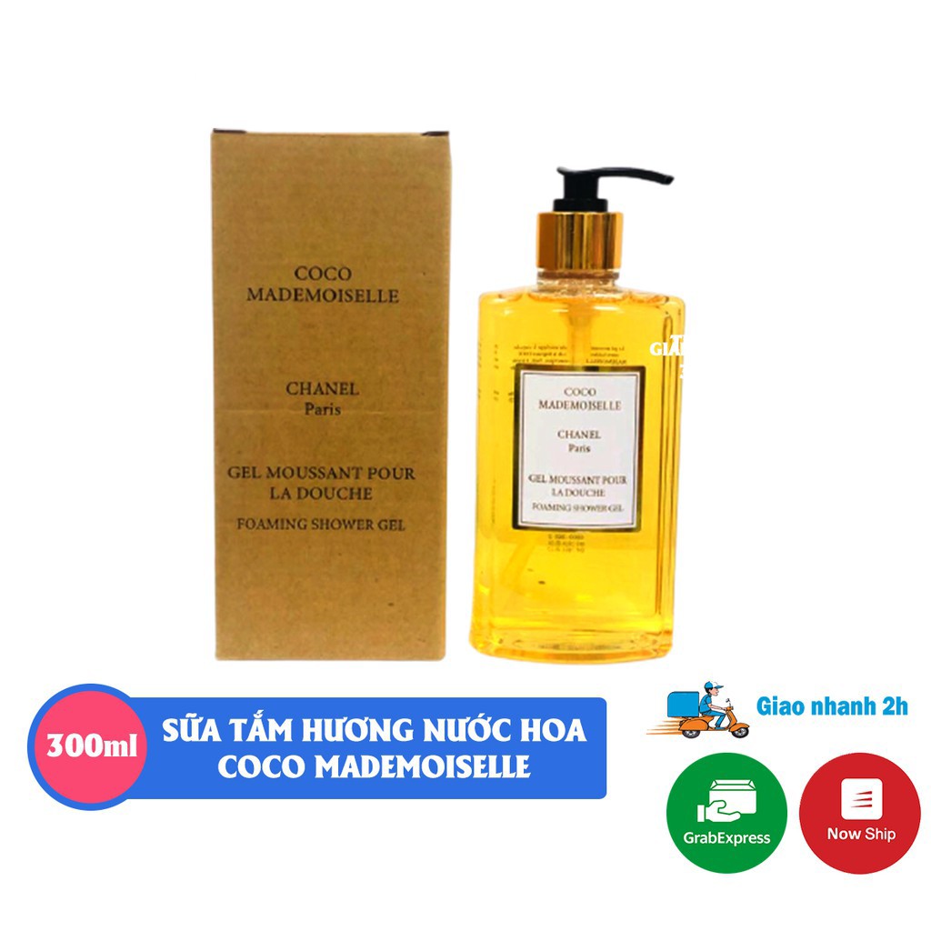 Sữa tắm hương nước hoa cao cấp 300ml - sữa tắm dưỡng ẫm, mịn da