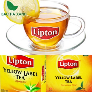 Trà Lipton Nhãn Vàng 100 gói x 2g