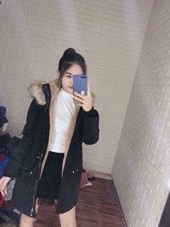 (Oder) áo parka zara xuất-kèm ảnh thật