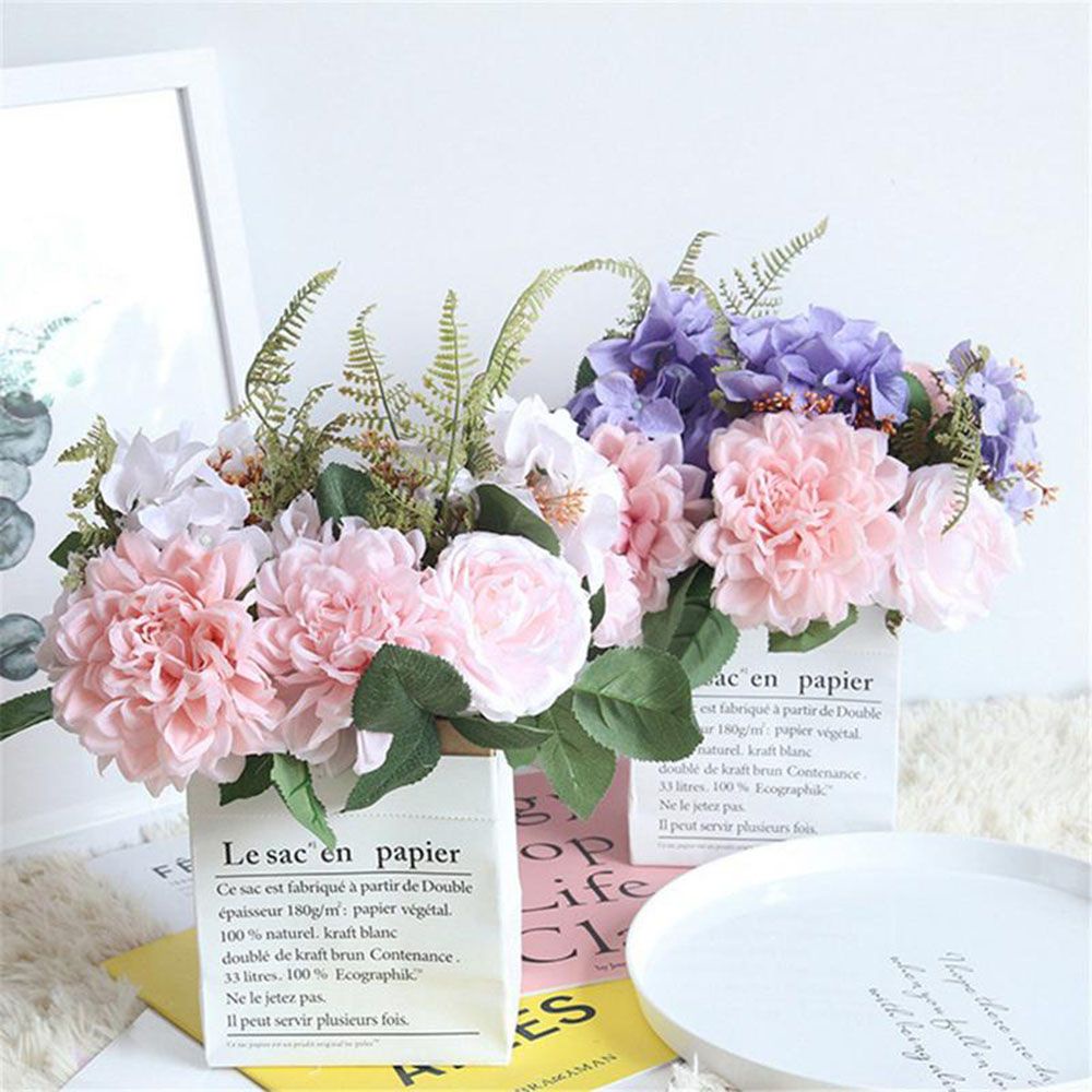 Giỏ giấy hai lớp dùng đựng đồ dùng phong cách Bắc Âu