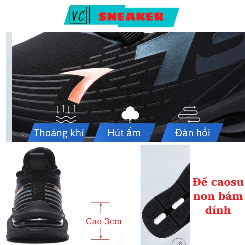 [FREESHIP] Giày Thể Thao Nam 730,Giày Sneaker Nam Phong Cách Hàn Quốc, Màu Đen + Xanh Kiểu Dáng Thể Thao | BigBuy360 - bigbuy360.vn