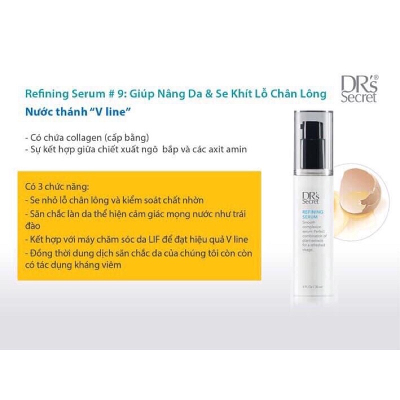 Serum DR’s Secret ngăn ngừa lỗ chân lông to 30ml