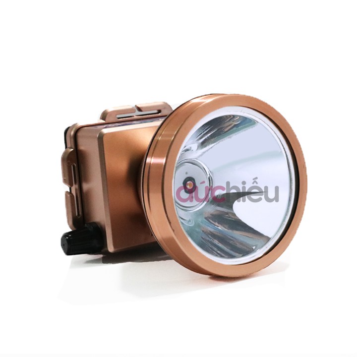 Đèn pin đội đầu siêu sáng điều chỉnh ánh sáng màn hình hiển thị pin (ánh sắng vàng hoặc trắng ) | Đức Hiếu
