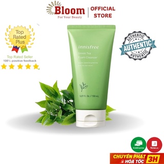 Sữa Rửa Mặt Trà Xanh Innisfree Green Tea Foam Cleanser 150ml Hàn Quốc Chính Hãng - Sữa Rửa Mặt Cho Da Nhờn Mụn Nhạy Cảm
