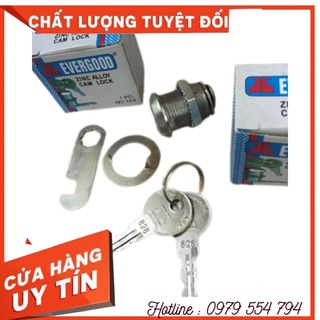 Khóa Tủ Evergood Trục Ngắn Loại Móc