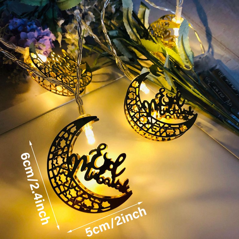 Dây Đèn Led Trang Trí Lễ Hội Eid Mubarak