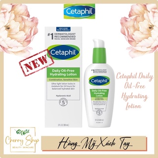 [Hàng Canada] Kem dưỡng ẩm mặt dành da khô Cetaphil Daily Oil-Free Hydrating Lotion (88ml)