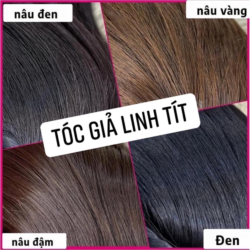 Phủ hói siêu da 3D kích thước da đầu full tóc thật