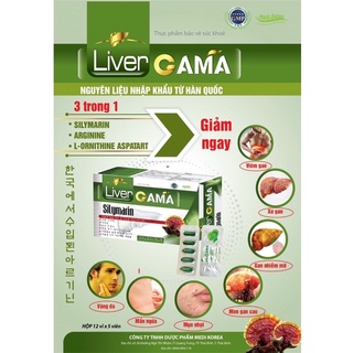 Live gama hộp 60 viên hỗ trợ thanh nhiệt,giải độc gan,mát gan