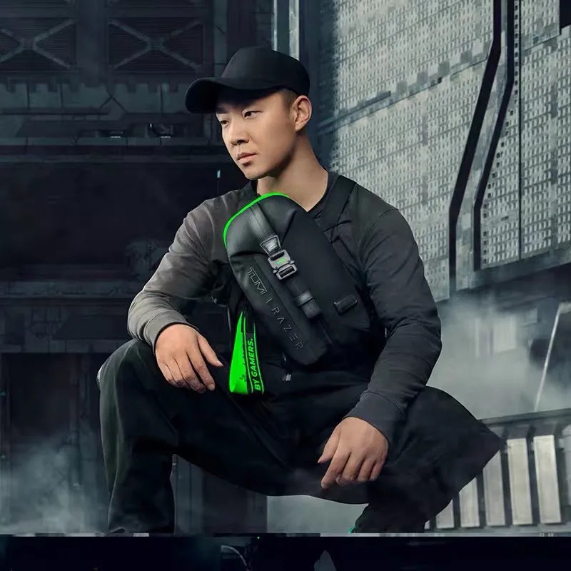 Túi Đeo Chéo Ngực Thời Trang Cá Tính Cho Nam 798701Túi Đeo Chéo Vai Razer thunder snake co Thời Trang Sành Điệu