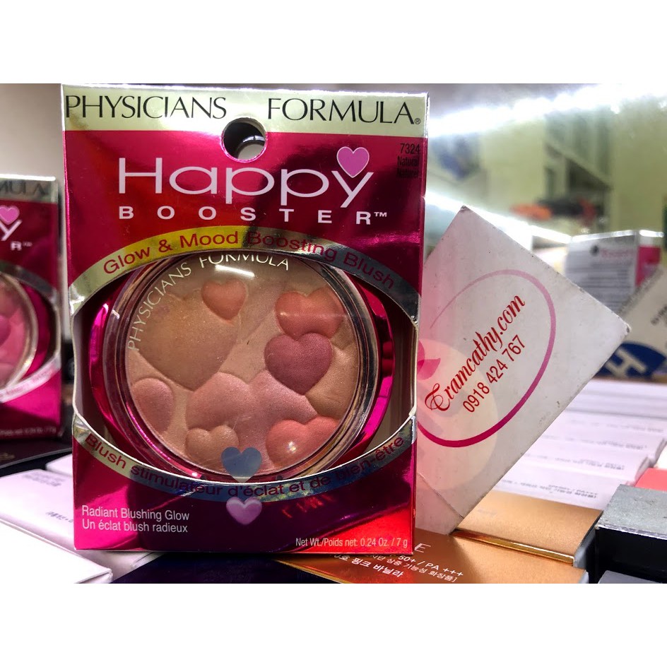 Phấn Má hồng Physicians Formula Happy Booster,phấn má hồng bắt sáng