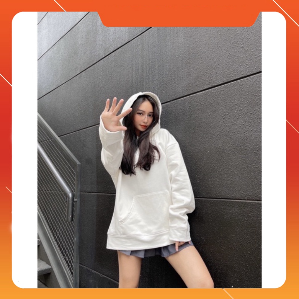 Áo Hoodie nỉ bông cao cấp hàng nhập | Winter Hoodie (White)
