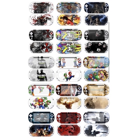 100 mẫu dán skin Psvita 2000, dán trang trí psvita 2000 giao hình ngẫu nhiên
