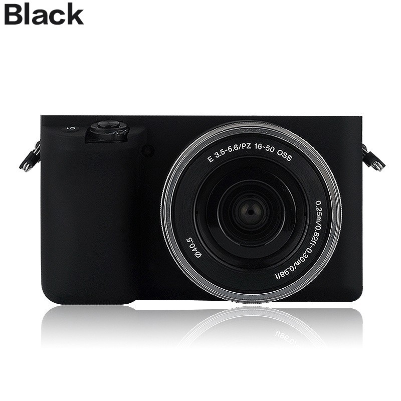 Soft Silicone Rubber Camera Protective Case For Sony A6000 ILCE6000