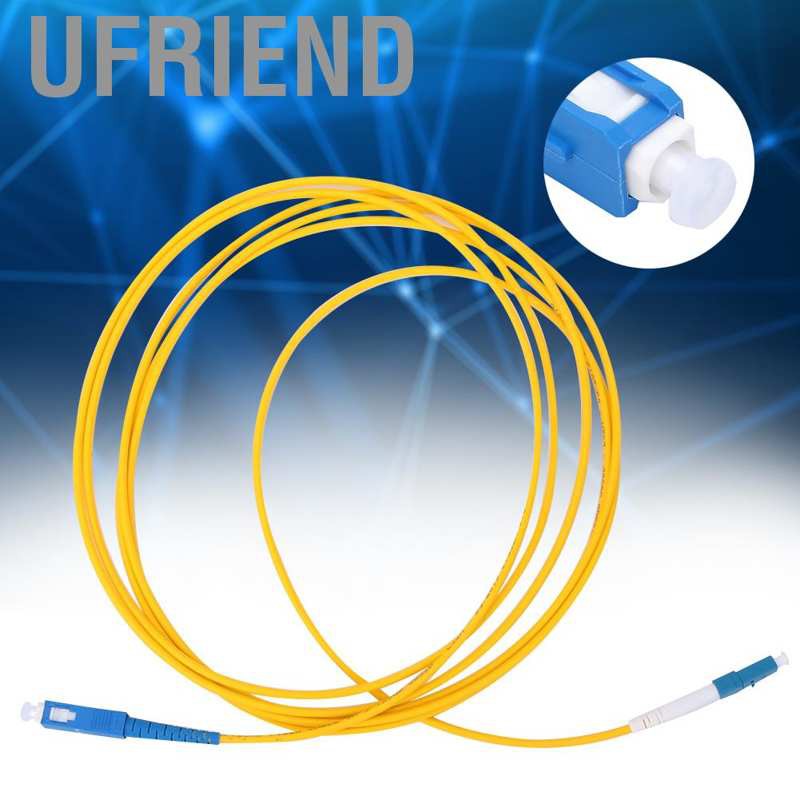 3M 2 Dây Cáp Quang Uffriend 3m Lc / Upc Sang Sc / Upc