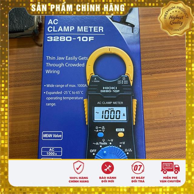 Đồng hồ đo dòng Nhật Ampe Kìm Hioki 3280-10F đo dòng 1000A