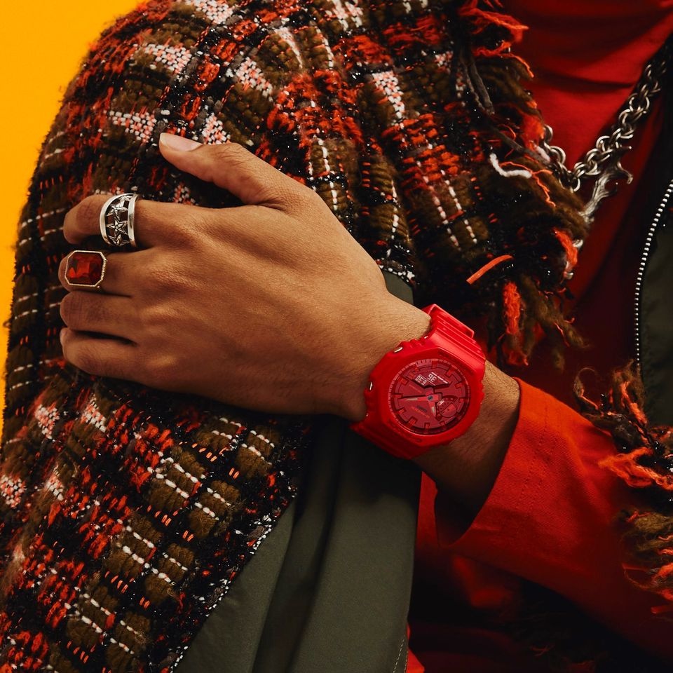 Đồng hồ nam Casio G-Shock GA-2100-4A chống va đập, chống nước 200m, hàng chính hãng