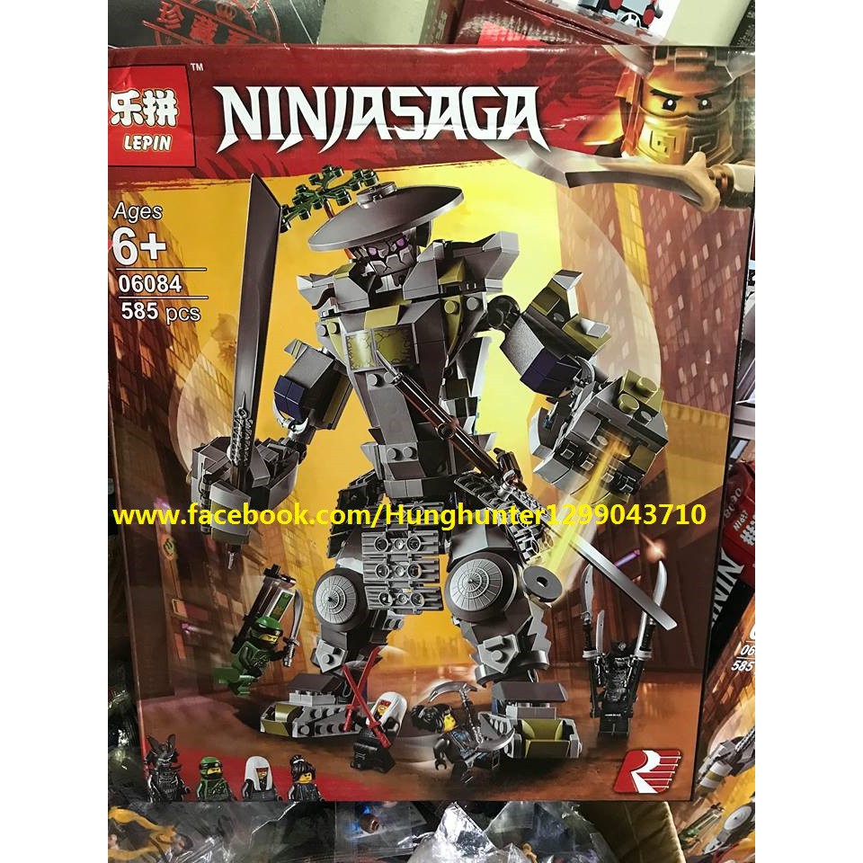 Lego Lepin 06084 Ninjago Robot Samurai đá