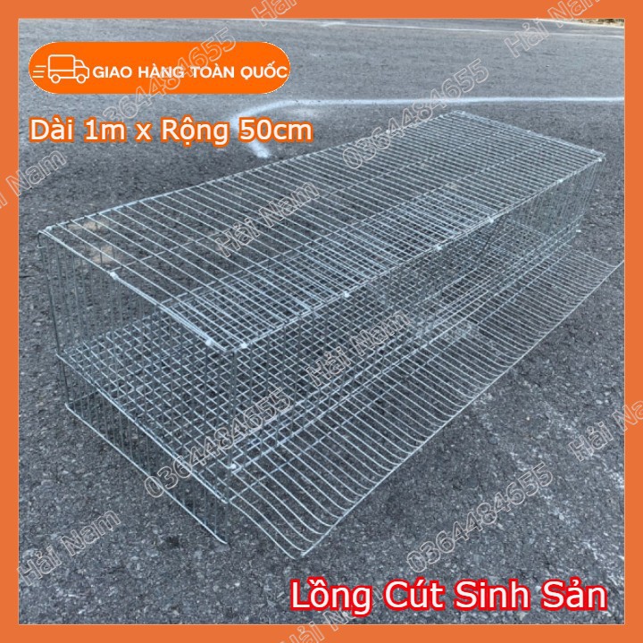 Lồng nuôi chim cút sinh sản [ Combo 2 lồng ] - Lồng cút sinh sản đầy đủ phụ kiện