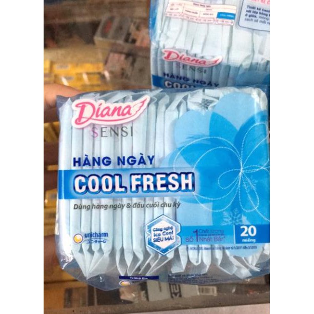 Băng Vệ Sinh Sensi Cool Fresh Hằng Ngày 20 miếng