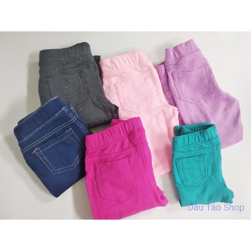 Quần legging giả jean cho bé gái 10-30 kg