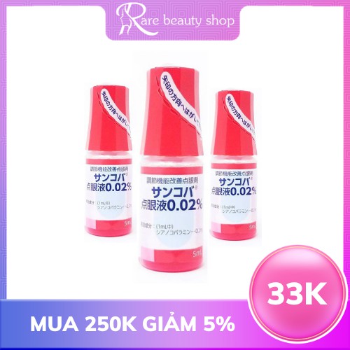 (Duty free) Nhỏ mắt Sancoba 5ml