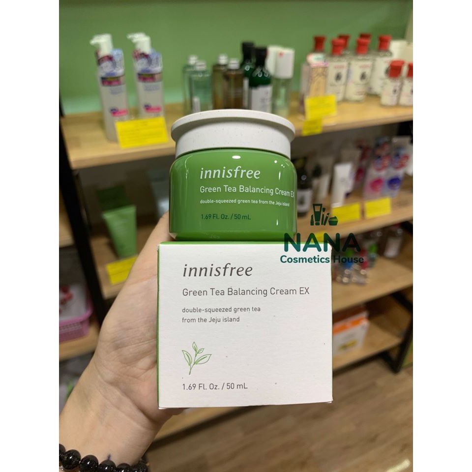 Kem dưỡng trà xanh Innisfree Green Tea Balancing Cream Ex